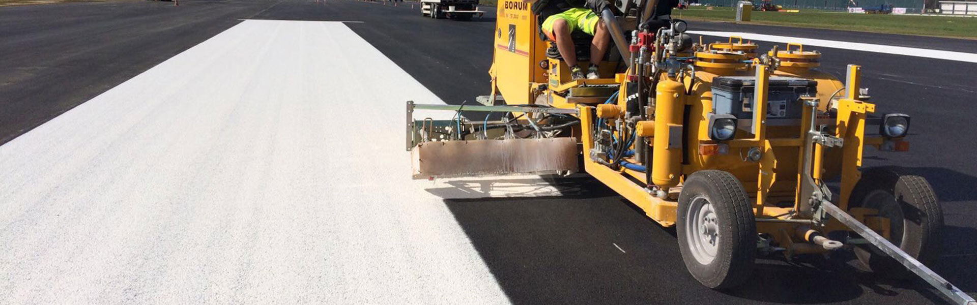 Borum Master 2500 CA Road Marking Machine
