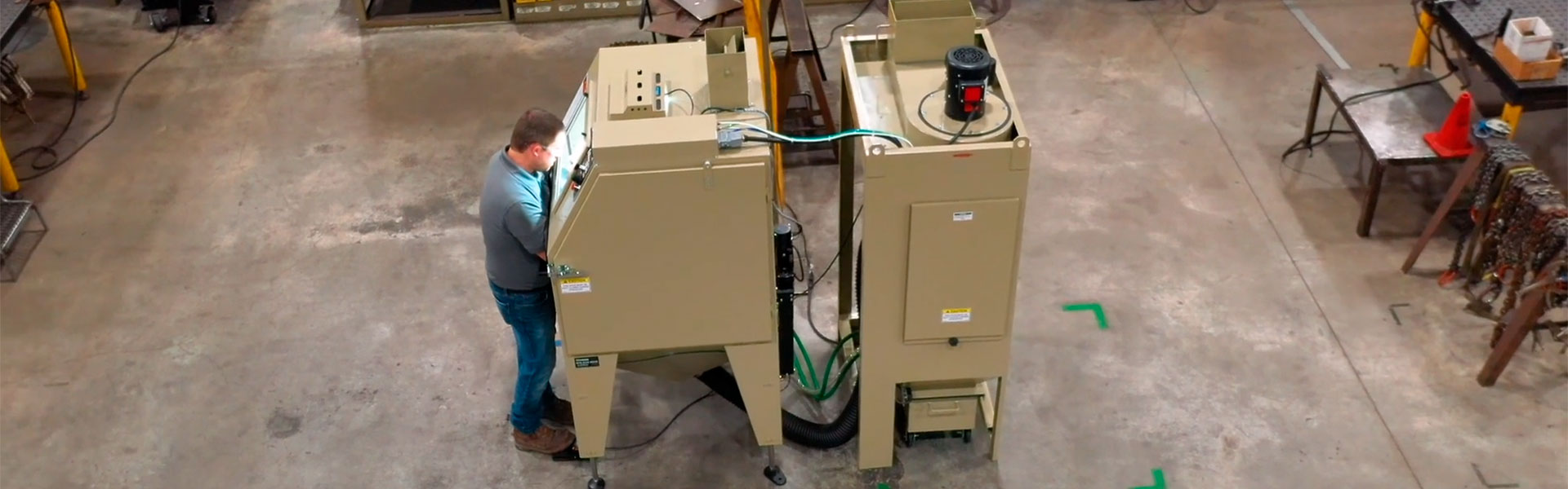 Sand Blasting Cabinets