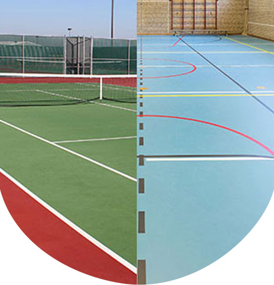 Indoor Outdoor Courts