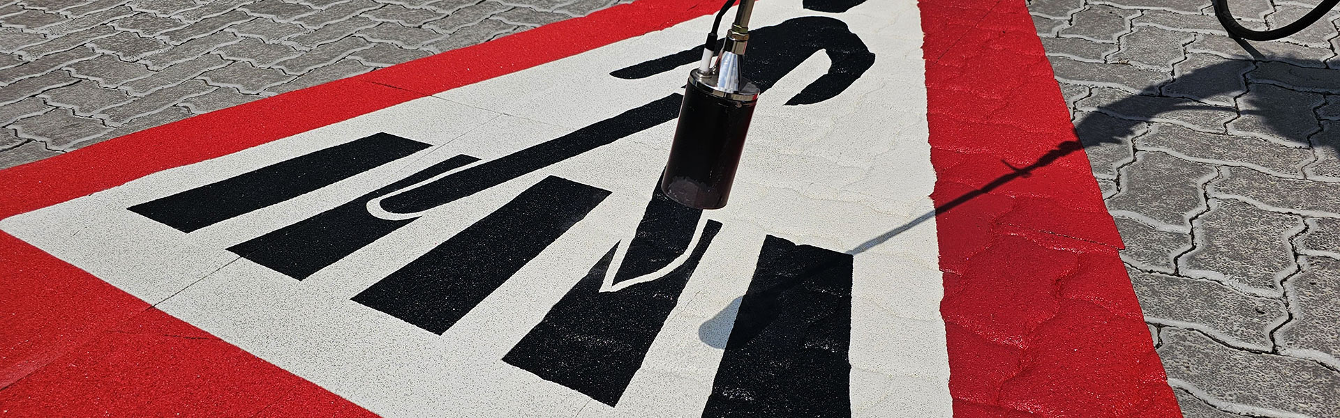 Pedestrian Crosswalk Markings