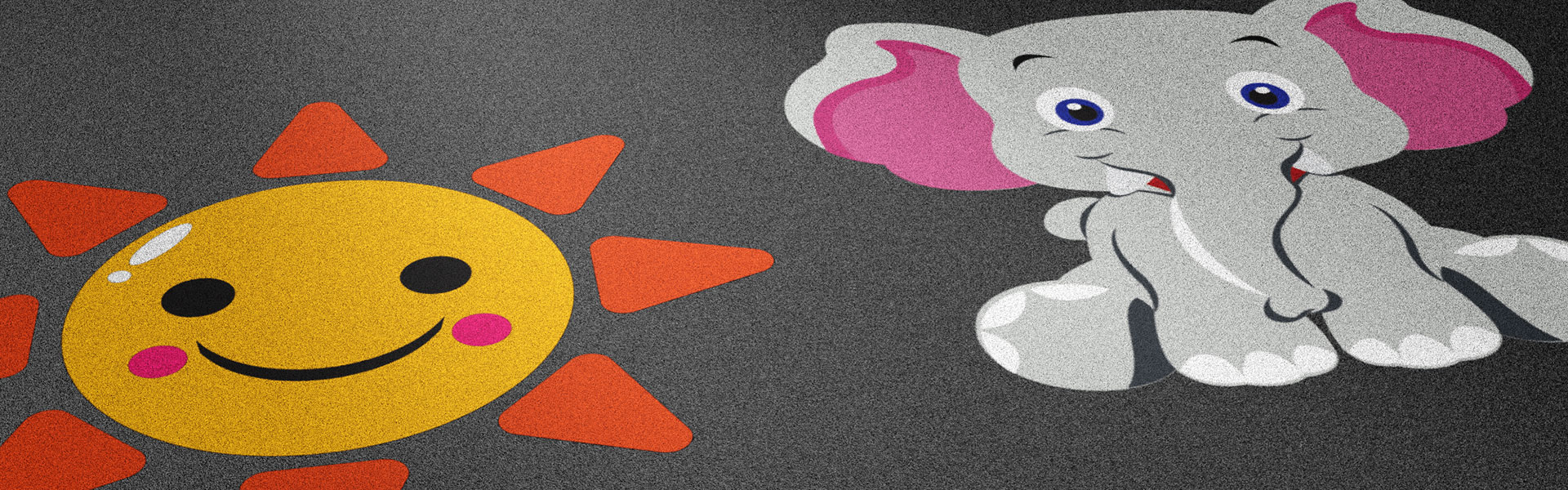 Friends and Animals Playground Markings