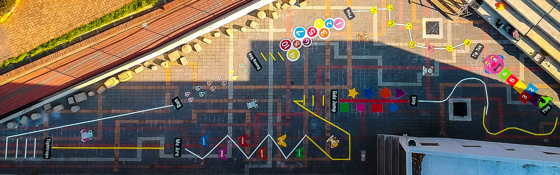 Preformed Playground Floor Games