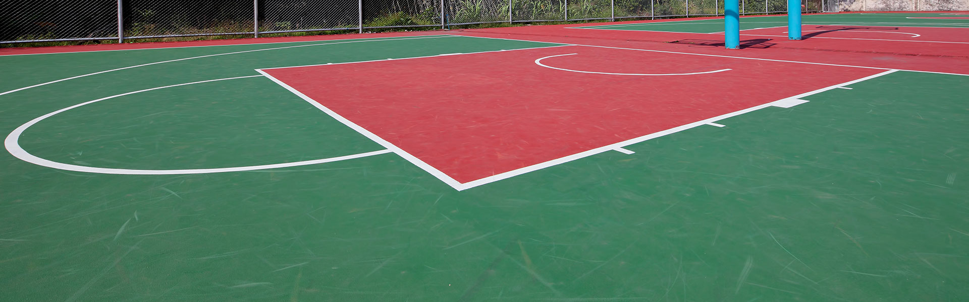 Polyurethane Outdoor Court System