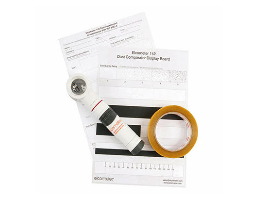 Elcometer 142 ISO 8502 Dust Tape Test Kit