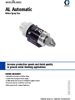 Ultra Airless Handheld Sprayer Brochure
