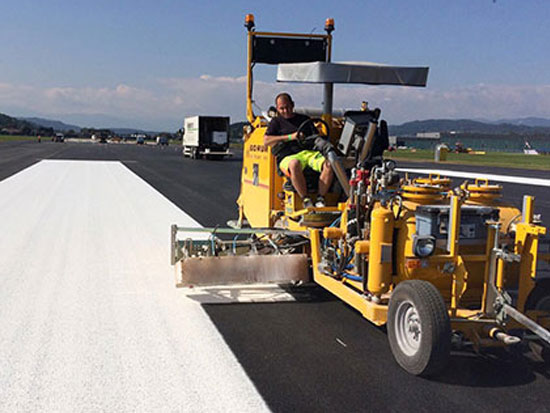Borum Master 2500 CA Road Marking Machine