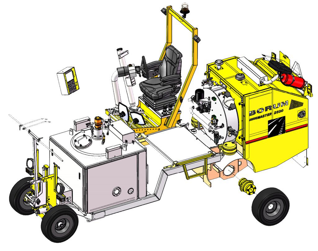 BM 2500 Technical Drawing