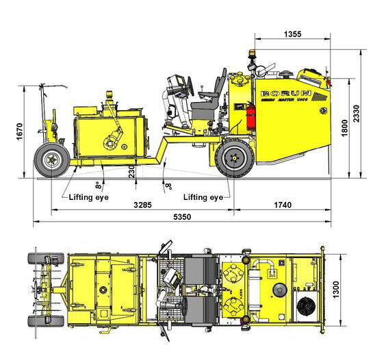 BM 5000 Dimensions