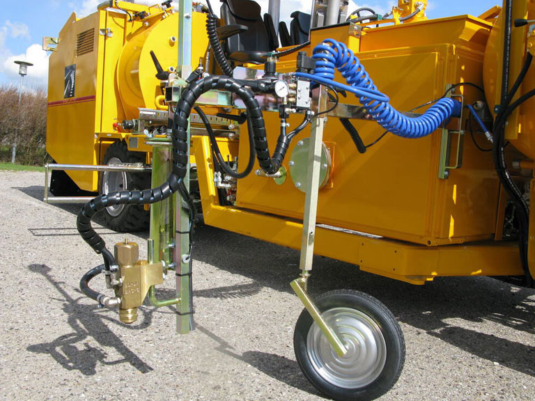 Pre-marking eith paint gun