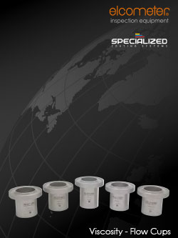 Elcometer 2353 ISO Viscosity Flow Cups Brochure Cover