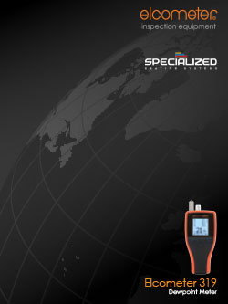 Elcometer 319 Dewpoint Meter Brochure Cover