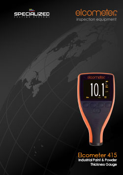 Elcometer 415 Industrial Paint and Powder Thickness Gauge Brochure