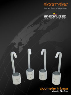 Elcometer Frikmar Viscosity Dip Cups Brochure