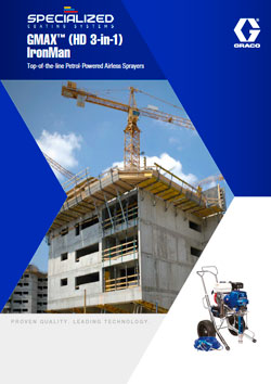 Graco GMAX II 3 in 1 IronMan Paint Sprayer Brochure
