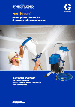 Graco TexSpray FastFinish Brochure
