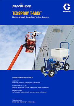 Graco TEXSPRAY T-MAX Brochure