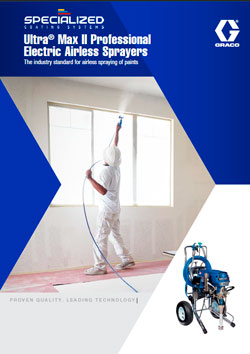 Graco Ultra MAX II Pro Paint Sprayer Brochure