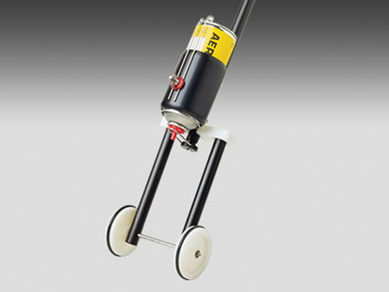 Aerosol Spray on Wheels