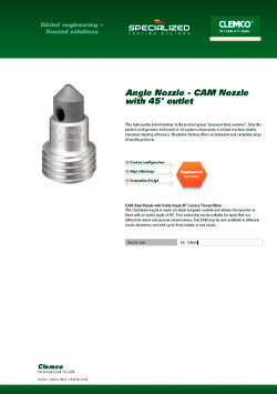 Abrasive Metering Valve FSV 1 1/4 Brochure Cover