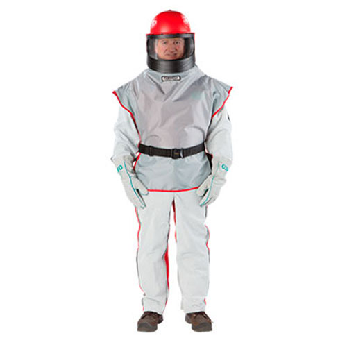 Blaster Suit with Leather Trim