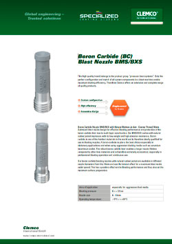 Abrasive Metering Valve MP-1/2 Brochure Cover