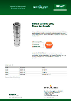 Abrasive Metering Valve Quantum K (QK) Brochure Cover