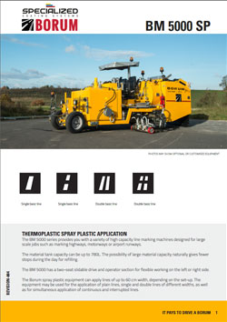 Borum BM 5000 SP Brochure