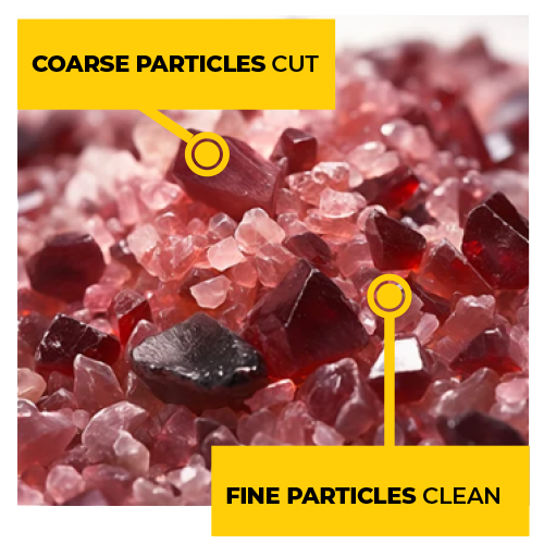 Abrasive media particles