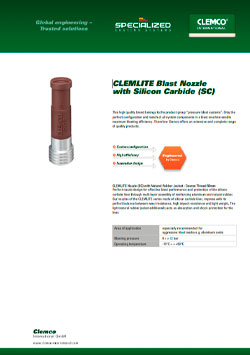 Abrasive Metering Valve Quantum K (QK) Brochure Cover