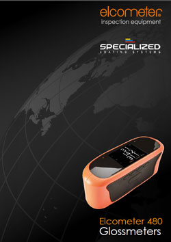 Elcometer 480 Gloss Meter Brochure Cover