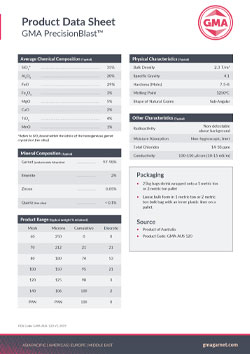 GMA PrecisionBlast Datasheet