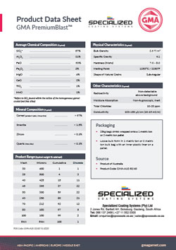 GMA PremiumBlast Datasheet