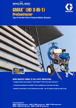 Graco GMAX HD 3in1 ProContractor Brochure