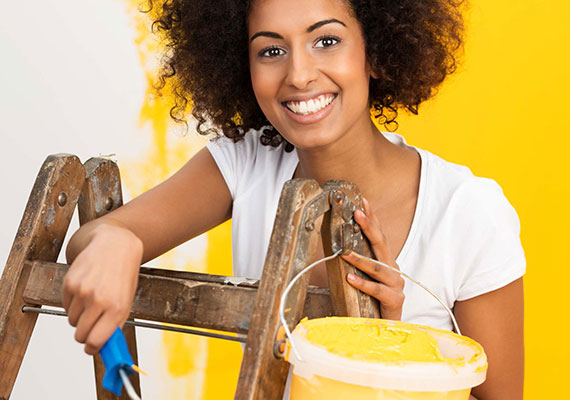 Paint Rollers, Handles and Trays
