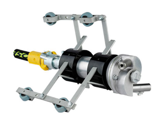 Pipe Cleaning Unit Spin-Blast with Carriage