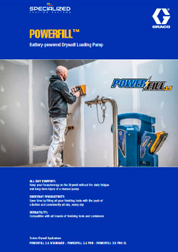 Graco PowerFill Pump Brochure