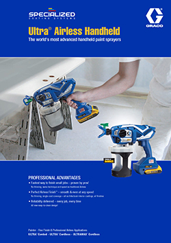 Ultra Airless Handheld Sprayer Brochure