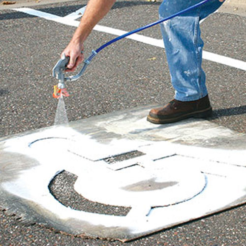 Road marking stencils