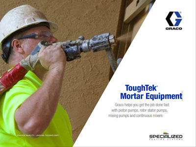 ToughTek Mortar Equipment Brochure Cover