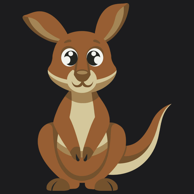 Animal Kangaroo AU Playground Marking