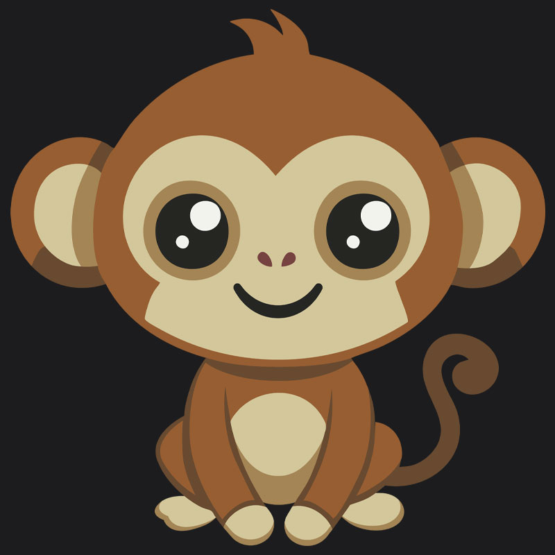 Animal Monkey AU Playground Marking