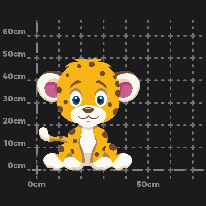 Baby Leopard Playground Marking