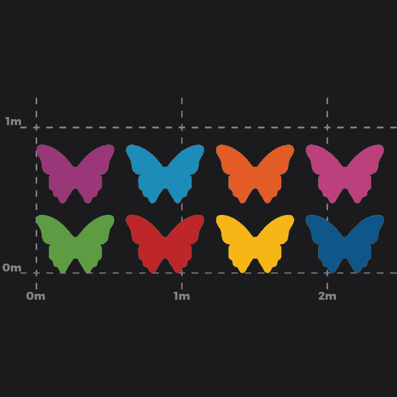 Butterfly Set Playground Marking