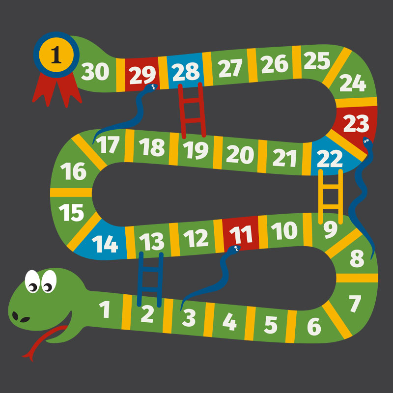 Playground Preformed Board Game Markings