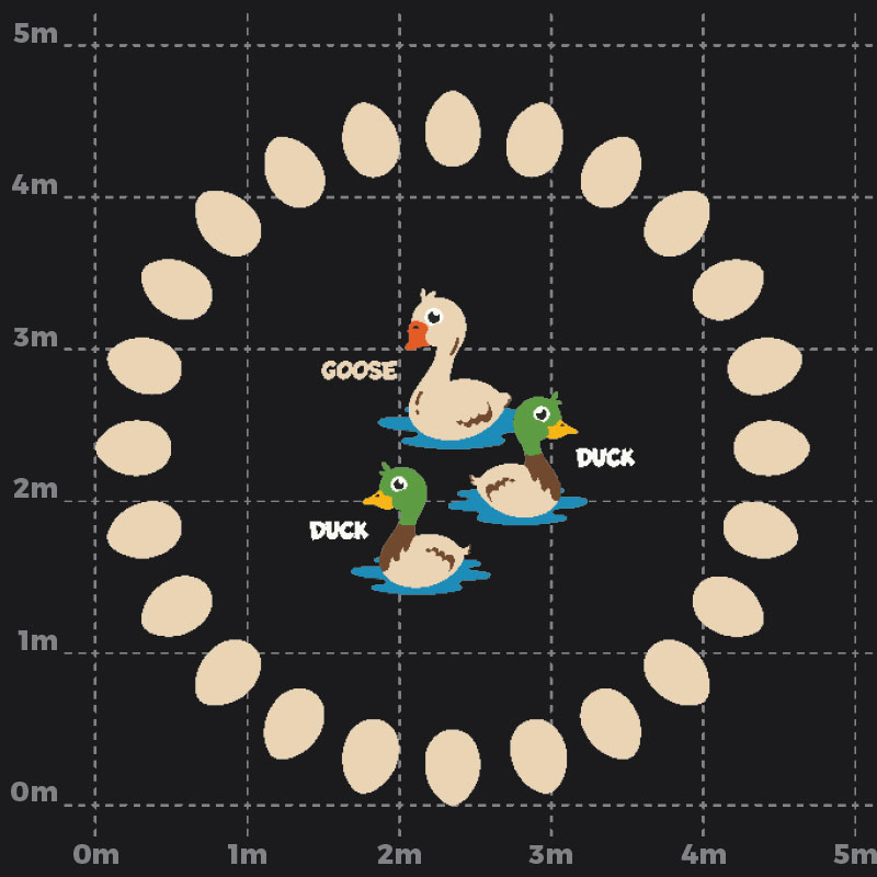 Duck Duck Goose Playground Marking
