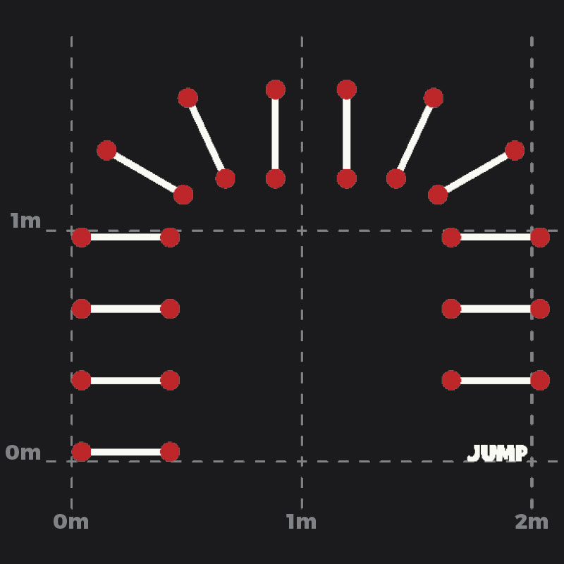 Jump Bar Playground Marking