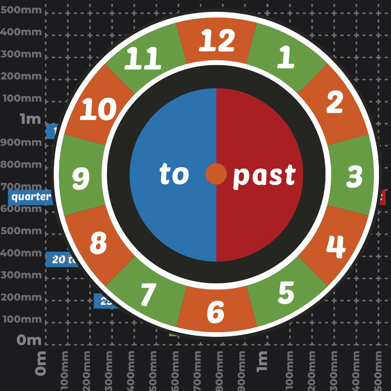 Learning Clock Playground Marking
