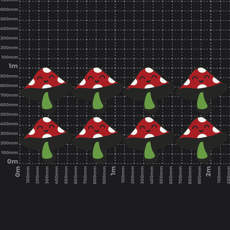 Mushroom Set Playground Marking