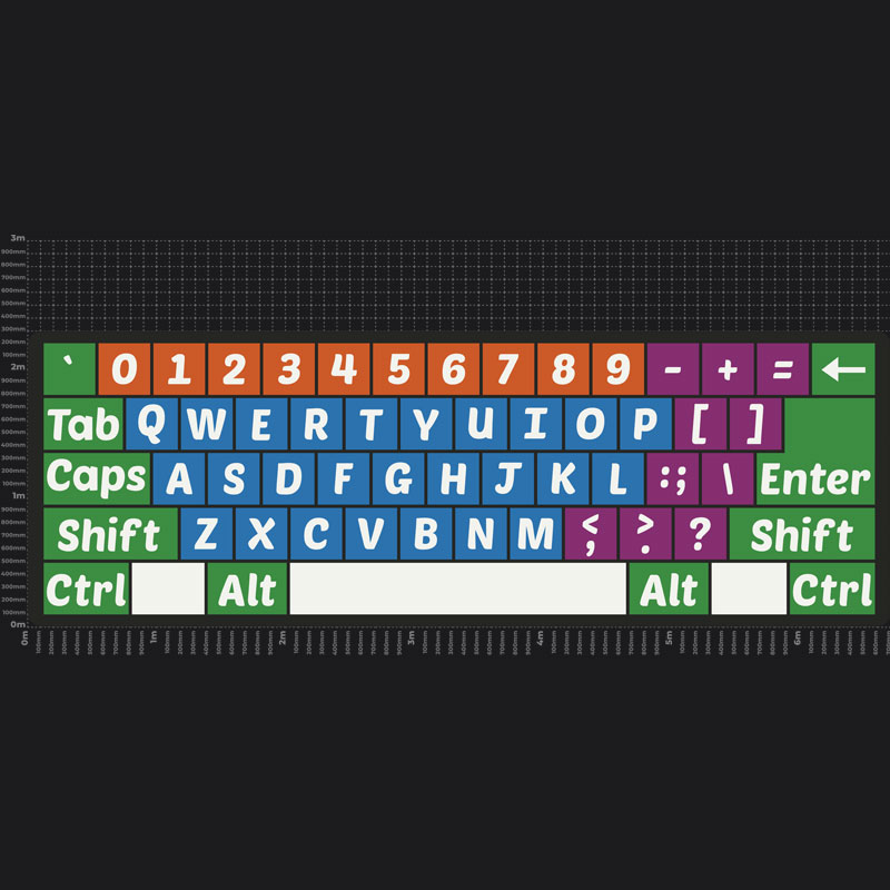 QWERTY Keyboard Playground Marking