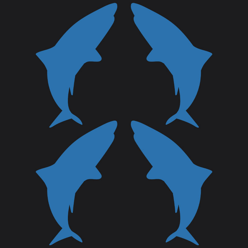 Shark Set Playground Marking